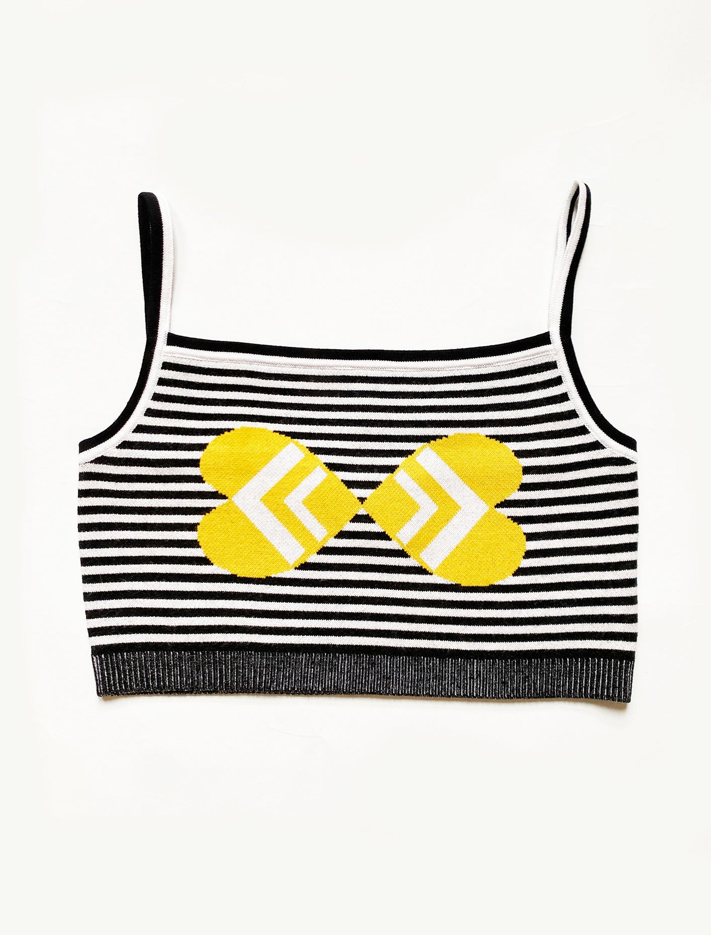 Infinite Heart Camisole 無限愛心背心 / 黑