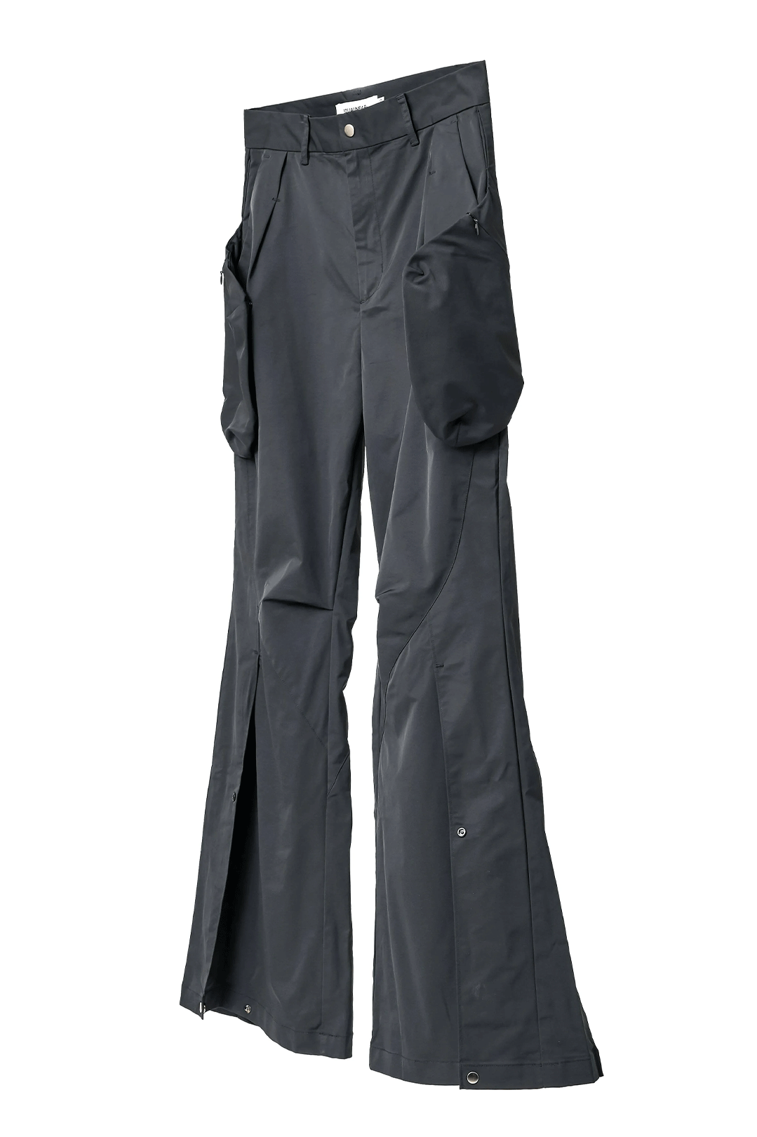 Aero-Flared Cargo Pants - Gray