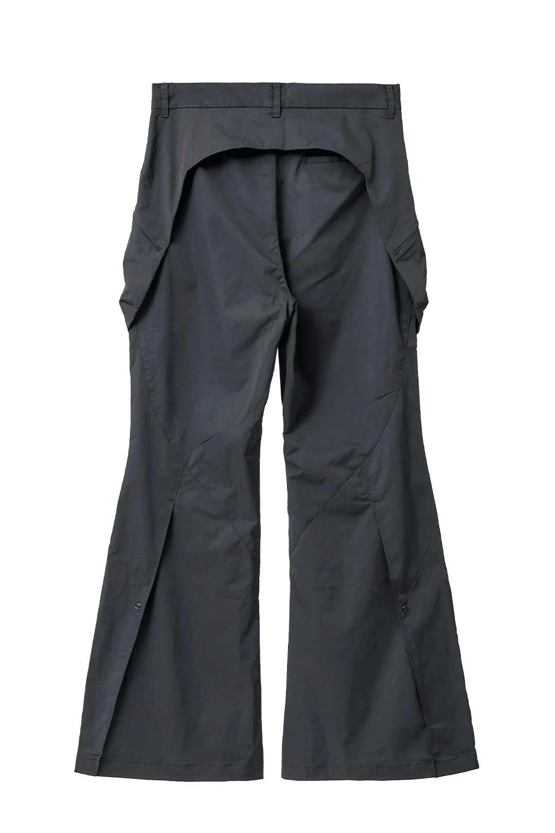 Aero-Flared Cargo Pants - Gray