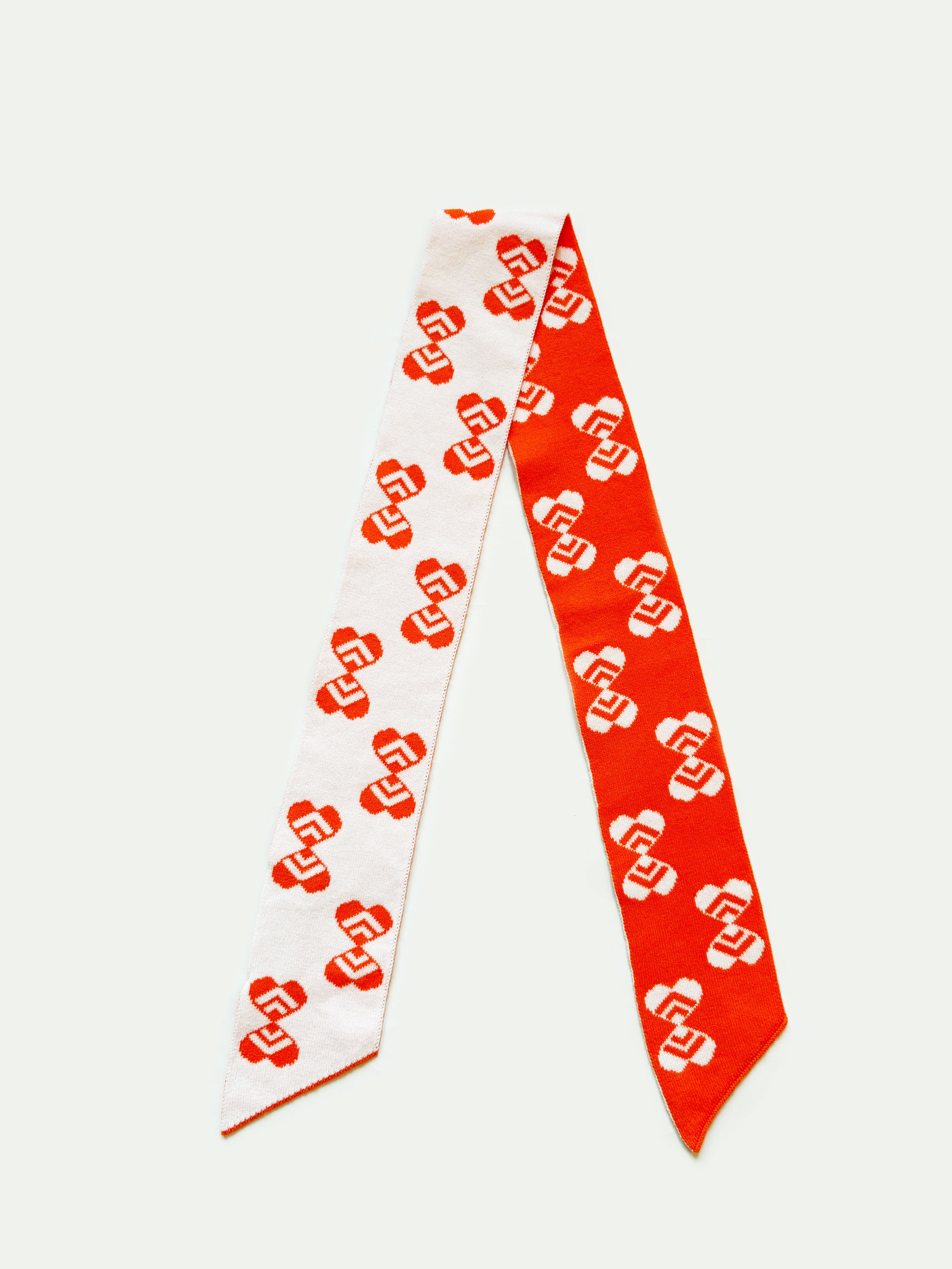 Infinite Heart Scarf 無限愛心領巾 / 橘