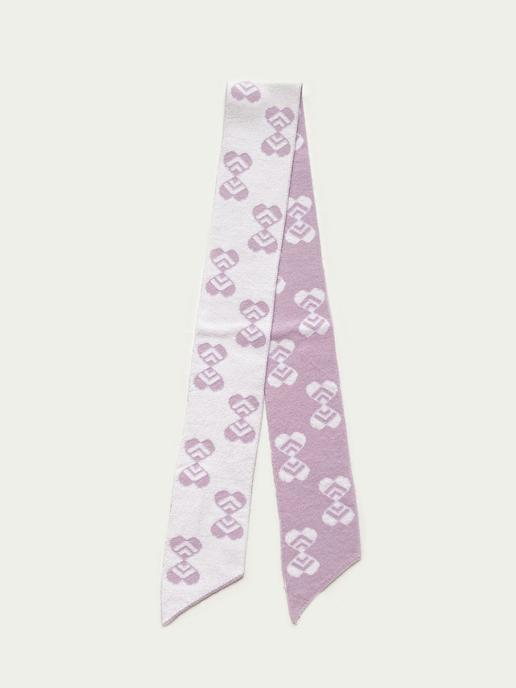 Infinite Heart Scarf 無限愛心領巾 / 粉紫